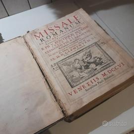 Messale romano 1706