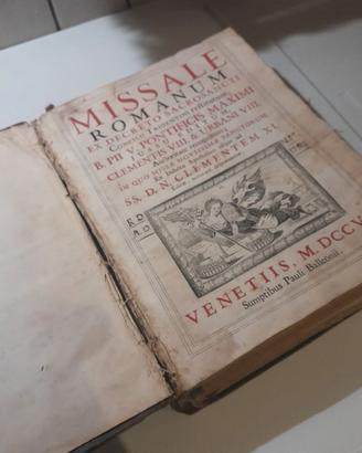 Messale romano 1706