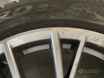 Cerchioni-gomme invernali BMW serie 3 255/225