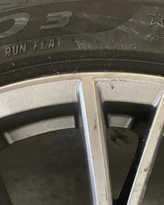 Cerchioni-gomme invernali BMW serie 3 255/225