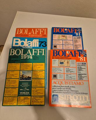 Cataloghi Bolaffi (5 numeri)