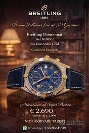 Breitling Chronomat Blu Arabic “PROMO FOLLOWER ”