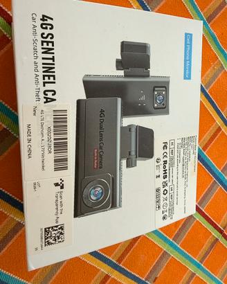 Dashcam per auto con 4g e collegamento obd2.