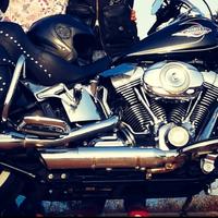 pedane riposo passeggero Heritage Harley Davidson 
