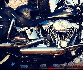 pedane riposo passeggero Heritage Harley Davidson 