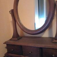 Specchio con 3 cassettini