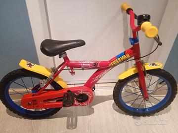 Bici Spiderman 16"