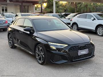 AUDI A3 SPB 30 TDI S tronic S LINE PLUS TOTAL BLAC