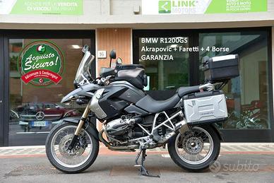 BMW R 1200 GS 4 BORSE ORIGINALI + AKRAPOVIC + FA