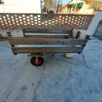 carretto fai da te il legno 