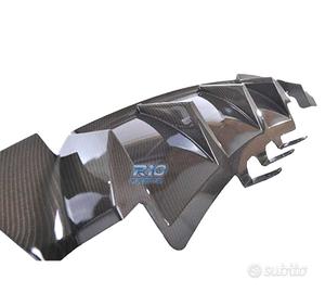 DIFFUSORE BMW F10 F11 LOOK M5 CARBONIO