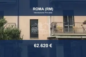 Immobile in asta di 54 m² a Roma