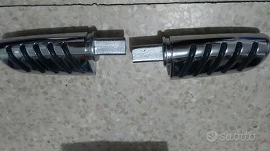 Pedane cromate custom Tech Glide