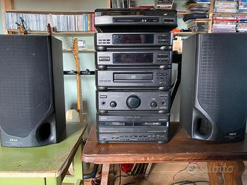 Impianto Hi-Fi mini system AKAI AC-MX115