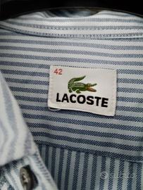 Camicia da uomo Lacoste originale