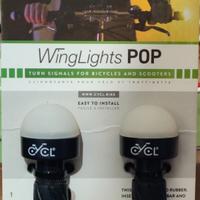 Frecce segnali di direzione per monopattino o bici