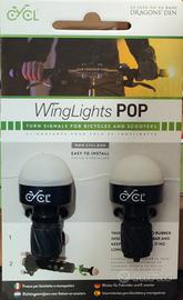 Frecce segnali di direzione per monopattino o bici