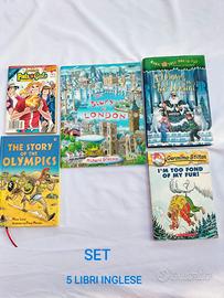 Set  Libri in inglese per bambini 6/10 anni