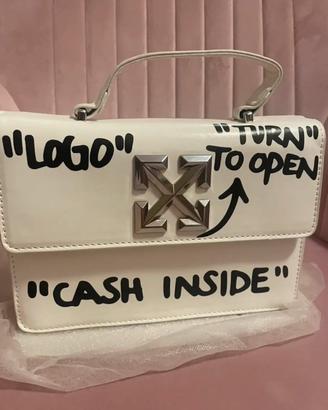 borsa off white