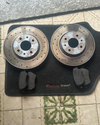 impianto frenante fiat panda 100hp