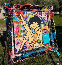 Quadro Disney Luxury Betty Boop PopArt moderna