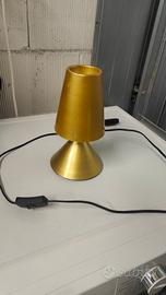 abat jour dorato perlato