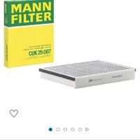 CUK 25 007 | Filtro abitacolo | MANN-FILTER