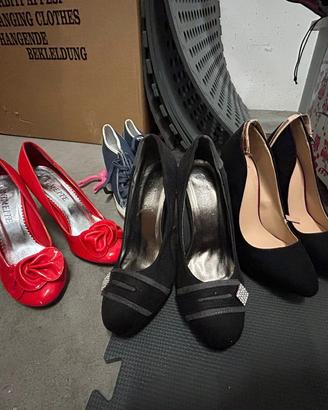 kit scarpe donna 38 tacco eleganti 