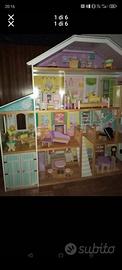 Casetta legno kid Kraft(ideale per Barbie)