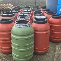 Fusti ermetici in plastica 220 litri