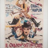 Litografia "Il grande dittatore", Mimmo Rotella