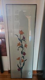 Doppio Vetro satinato disegnato per finestra bagno