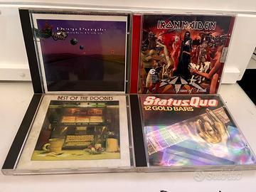 4 Cd  Iron Maiden / Deep Purple and..