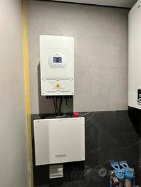 Kit 10kw fotovoltaico 6kw off grid litio accumulo