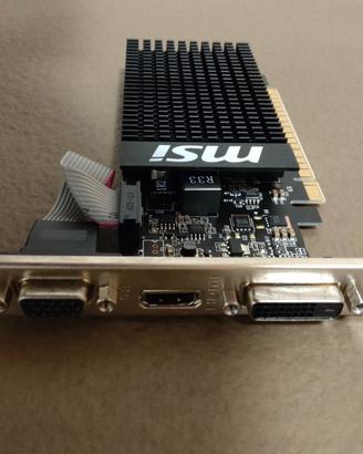 MSI GT710 Scheda Grafica VGA da 2 GB