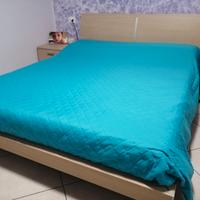  Letto matrimoniale con rete in doghe