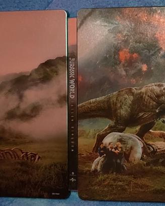 Jurassic World 2 steelbook 4K NUOVO