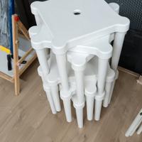 tavoli e panche per bambini