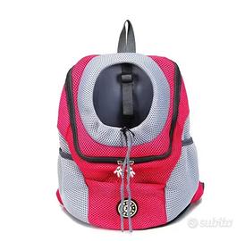 Zaino trasporto animali rosa taglia S nuovo