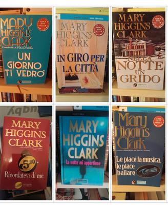 Romanzi di Mary Higgins Clark a scelta