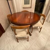 TAVOLO DA PRANZO ALLUNGABILE STILE BAROCCO