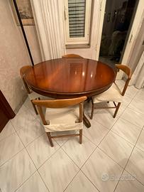 TAVOLO DA PRANZO ALLUNGABILE STILE BAROCCO