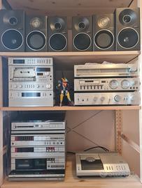 Mini hifi Top Level Philips CD100 Pioneer Aiwa