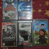 Lotto giochi PSP