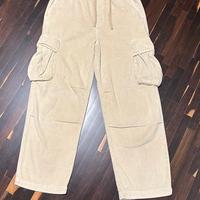 Pantalone Zara Velluto Biege tg31