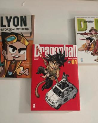 2 libri ragazzi Dragonball e Lyon ( anche separati