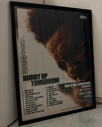 Cornice “Hurry Up Tomorrow” The Weeknd