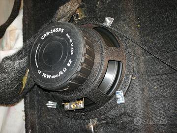 Coppia casse auto mid-woofer