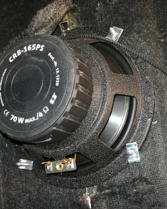 Coppia casse auto mid-woofer