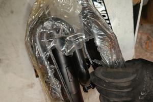 Marmitta ciao nos serpentone espansione nera nuova